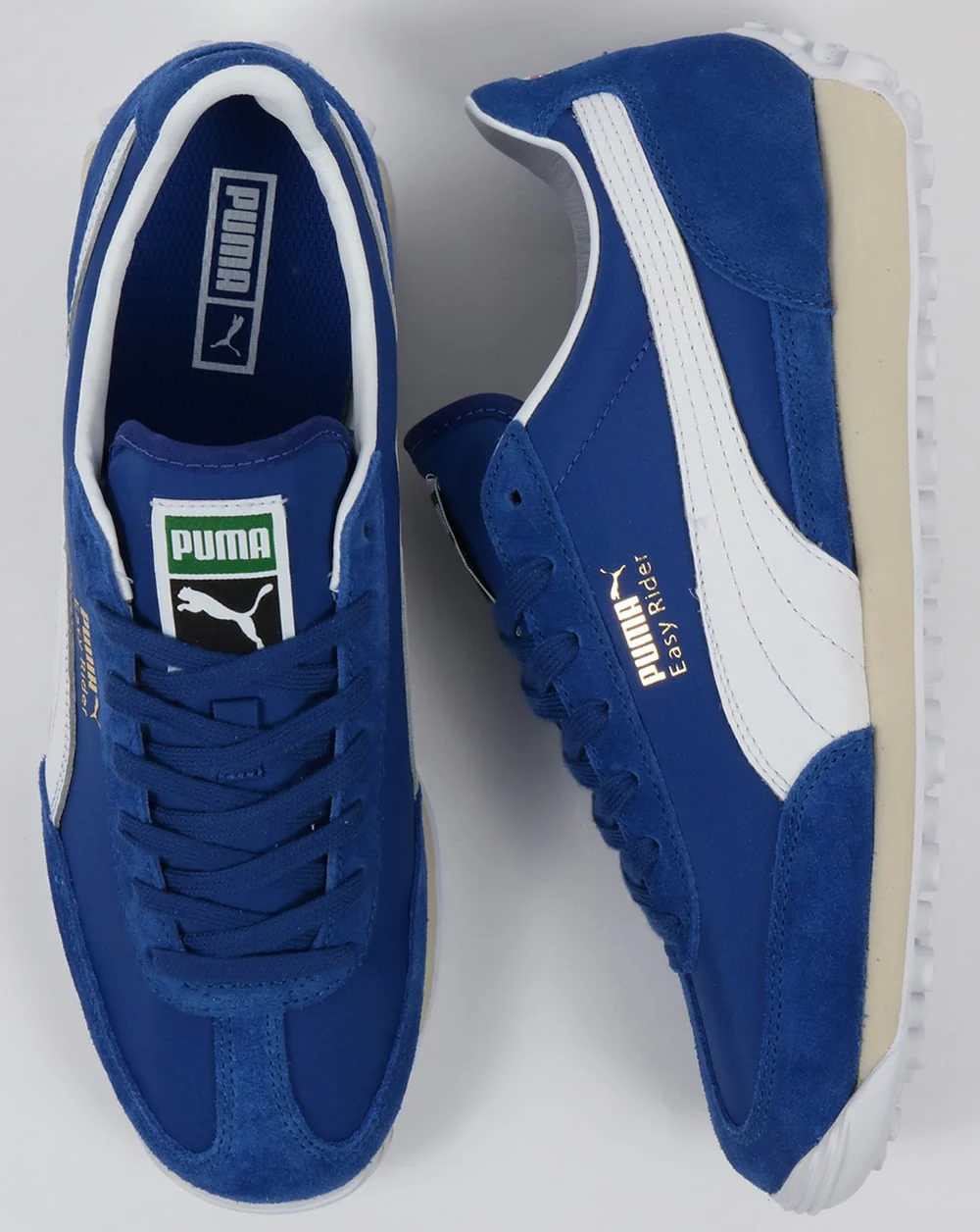 Puma Easy Rider VTG Trainers Royal Blue/White - Image 2