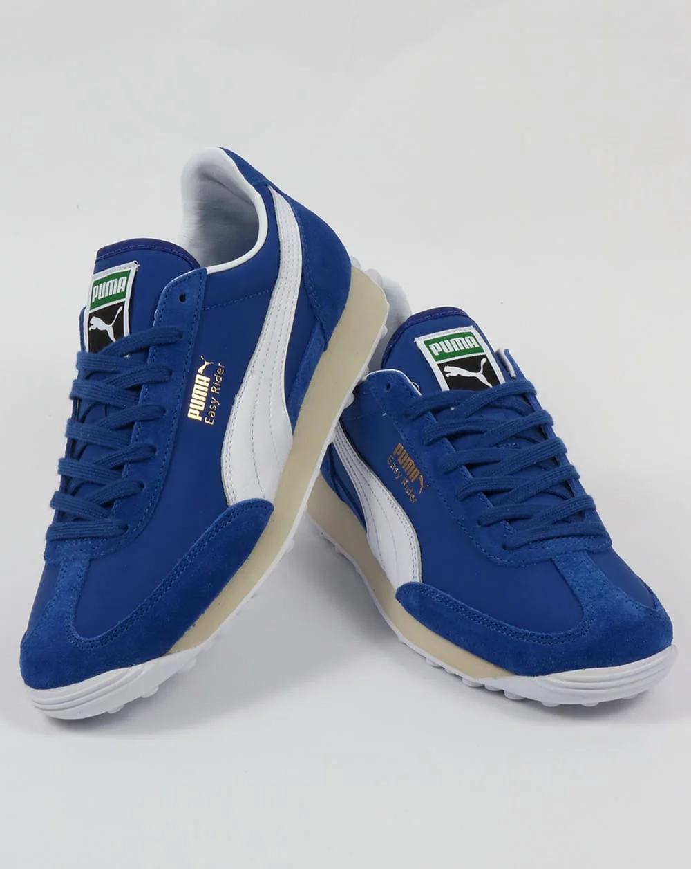Puma Easy Rider VTG Trainers Royal Blue/White - Image 3