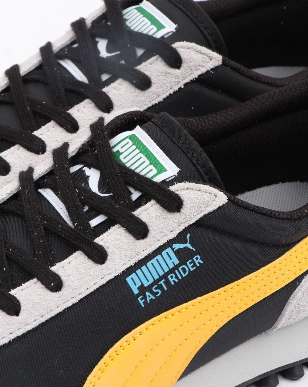 Puma Fast Rider Fury Trainer Grey/Black/Yellow - Image 4
