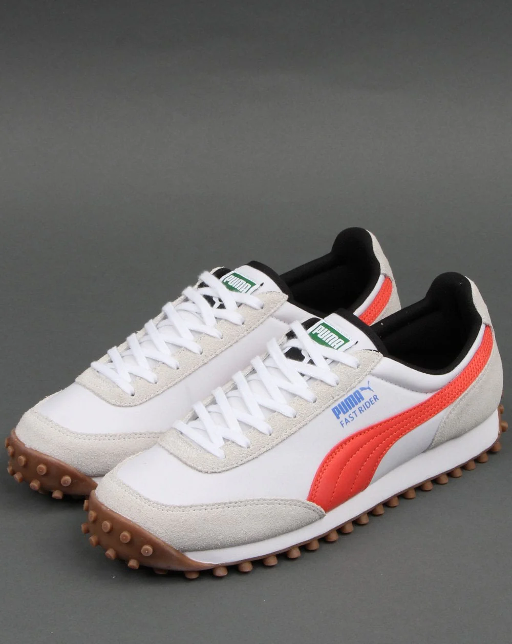 Puma Fast Rider Source Trainer White/Coral - Image 3
