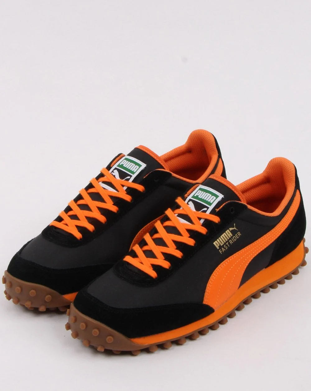 Puma Fast Rider Trainer Black/Orange - Image 3