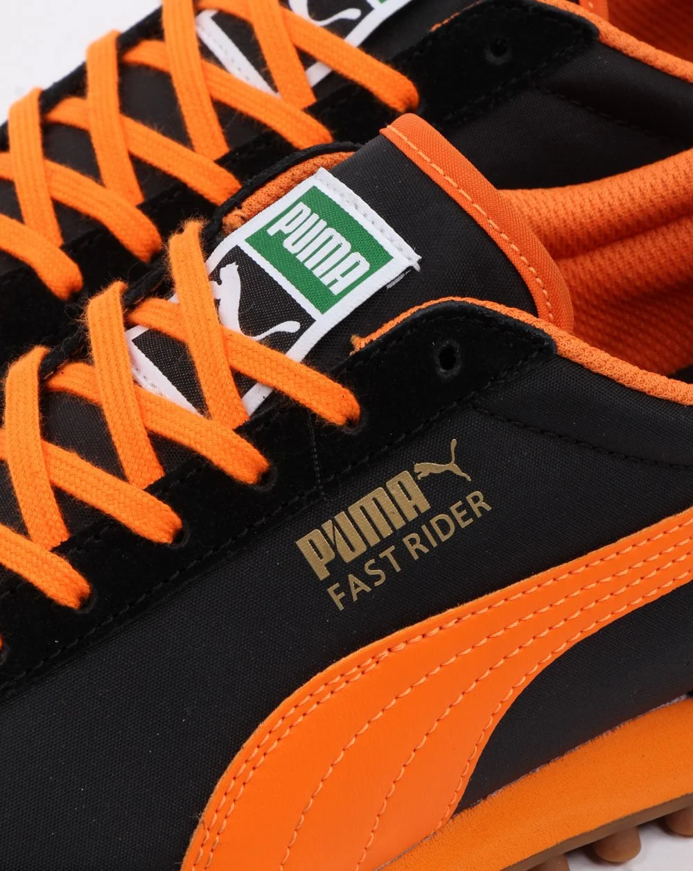 Puma Fast Rider Trainer Black/Orange - Image 4