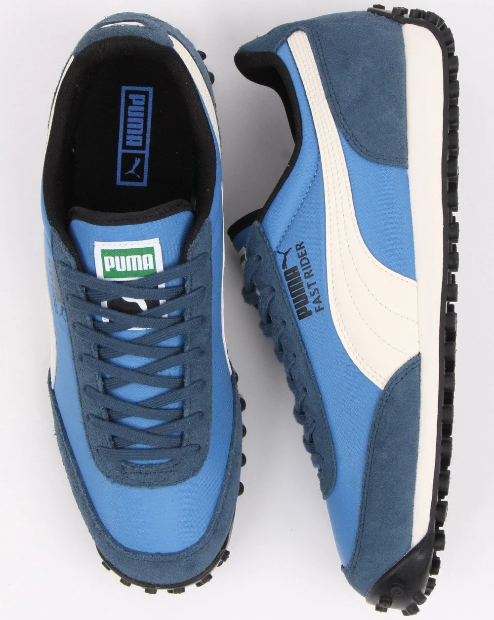 Puma Fast Rider Trainer Blue/Dark Denim - Image 2