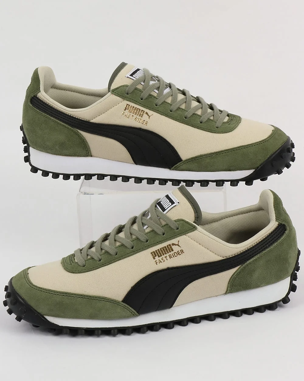 Puma Fast Rider Trainers Oatmeal/Black