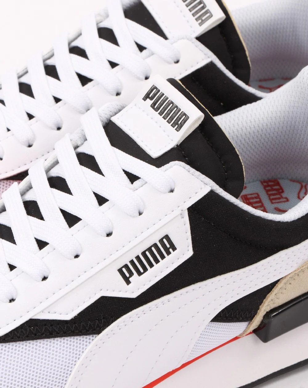 Puma Future Rider Core Trainers White/Black - Image 4