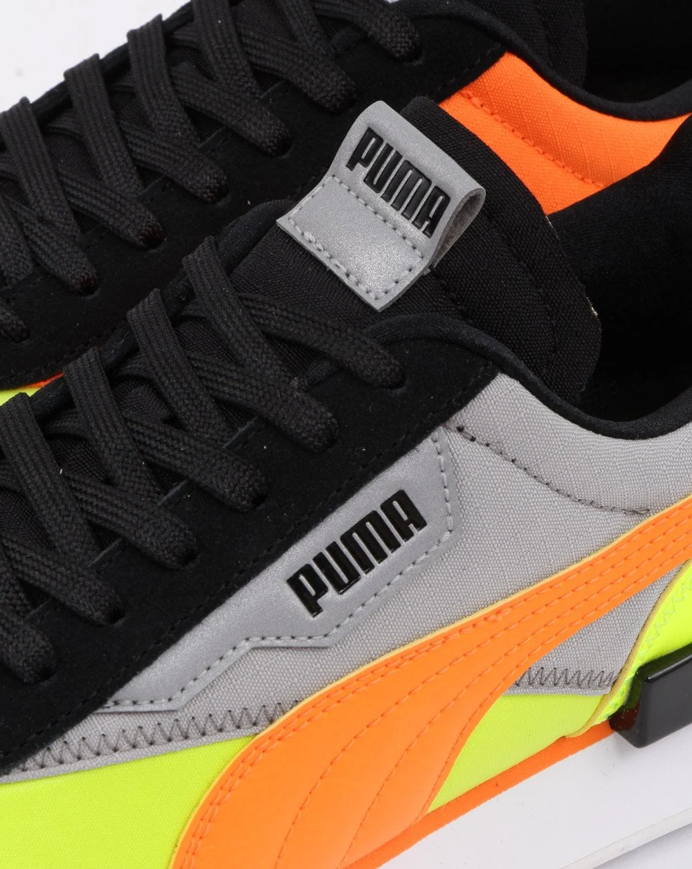 Puma Future Rider Trainer Yellow/Black - Image 4