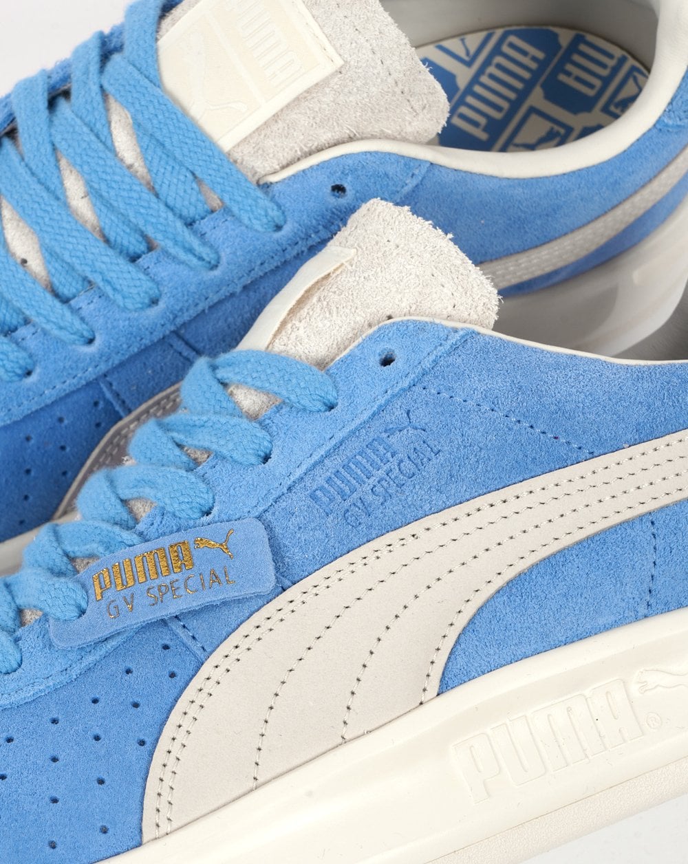 Puma GV Special Trainers Blue White - Image 3