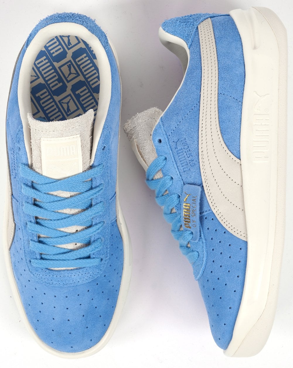 Puma GV Special Trainers Blue White - Image 4