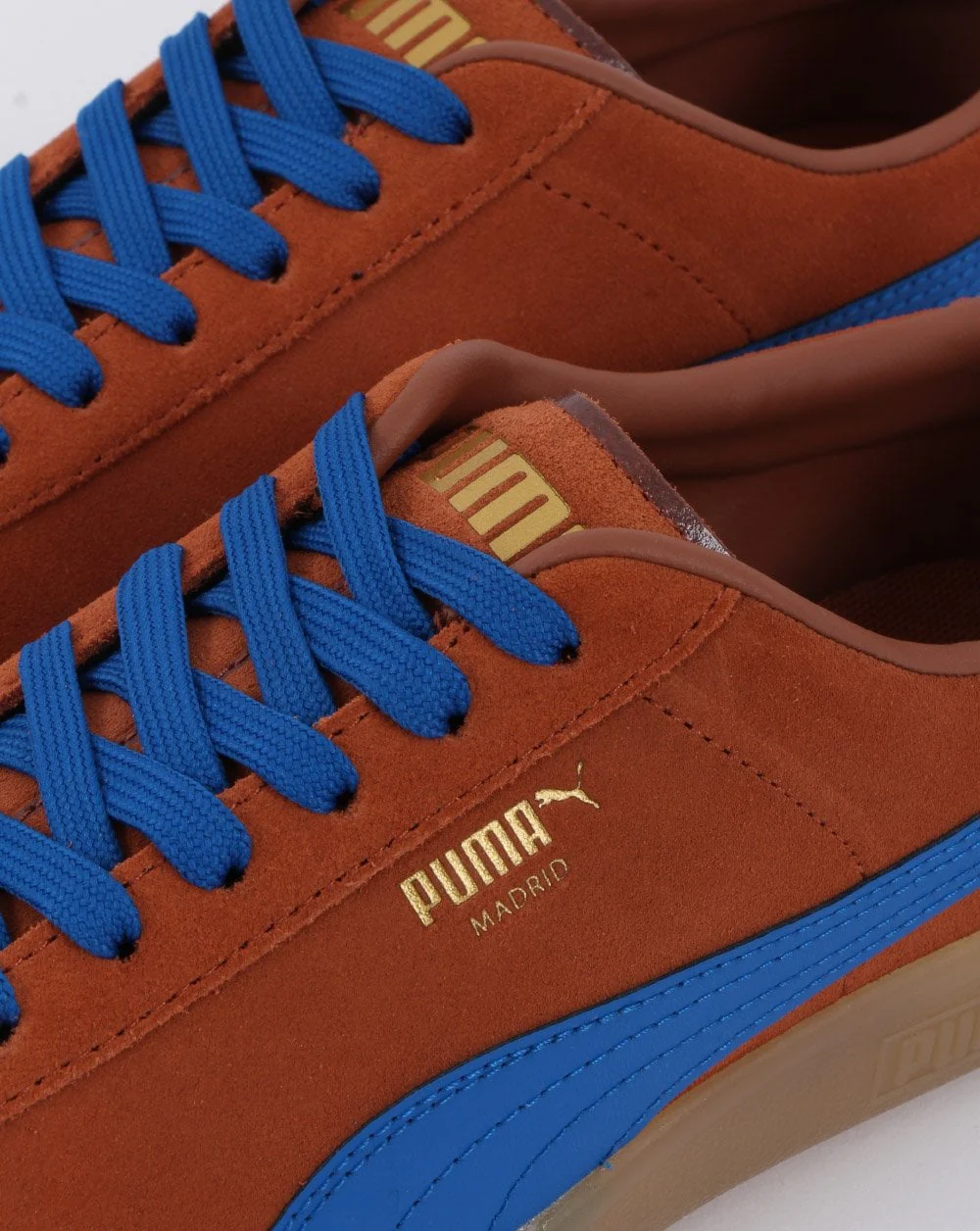 Puma Madrid Trainer Mocha/Royal - Image 3