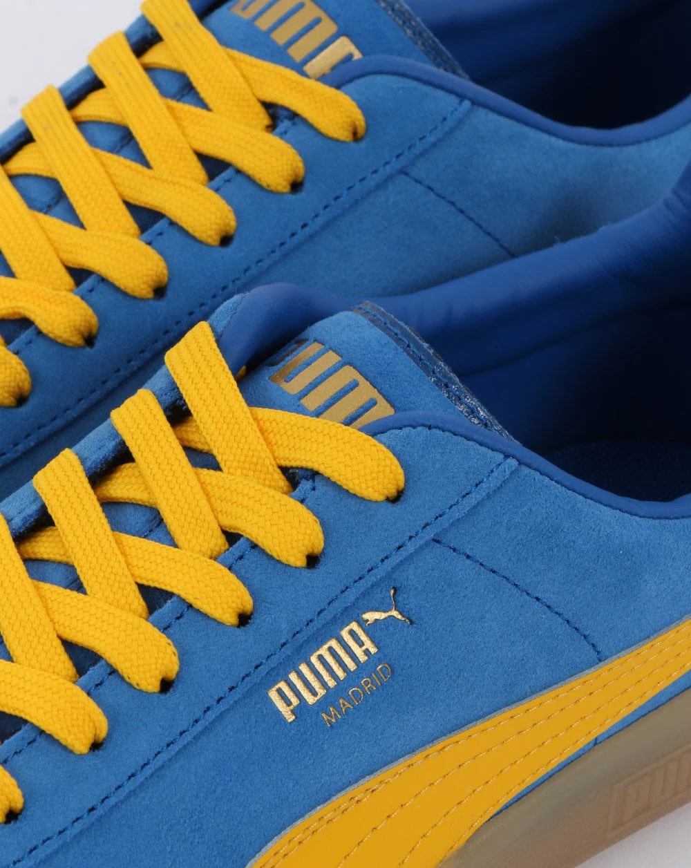 Puma Madrid Trainer Royal Blue/Yellow - Image 3
