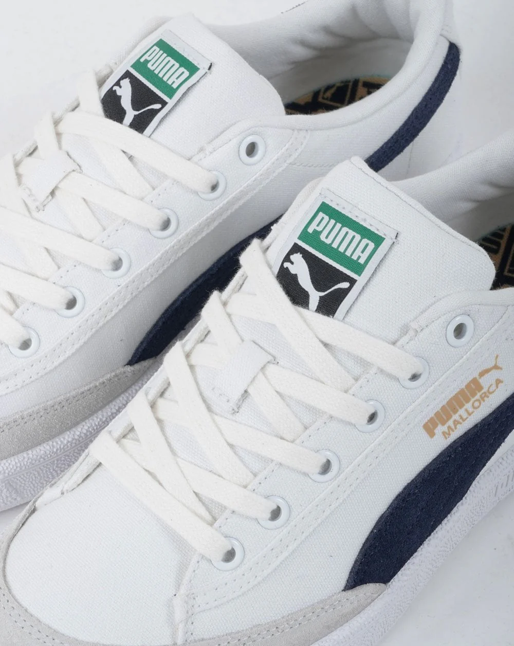 Puma Mallorca Trainer White/Navy - Image 2