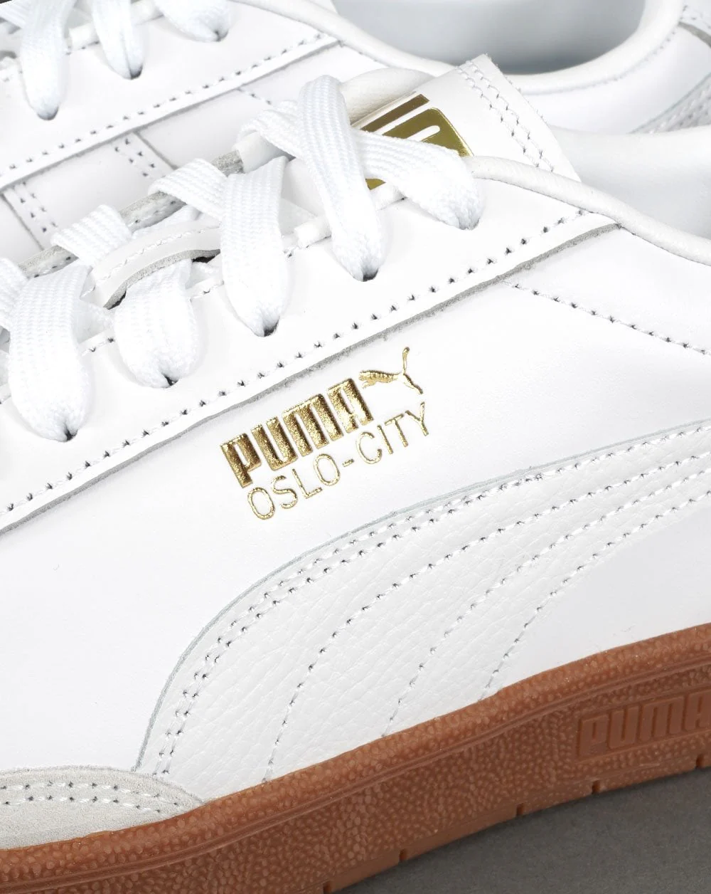Puma Oslo City Trainer White/Gold - Image 3
