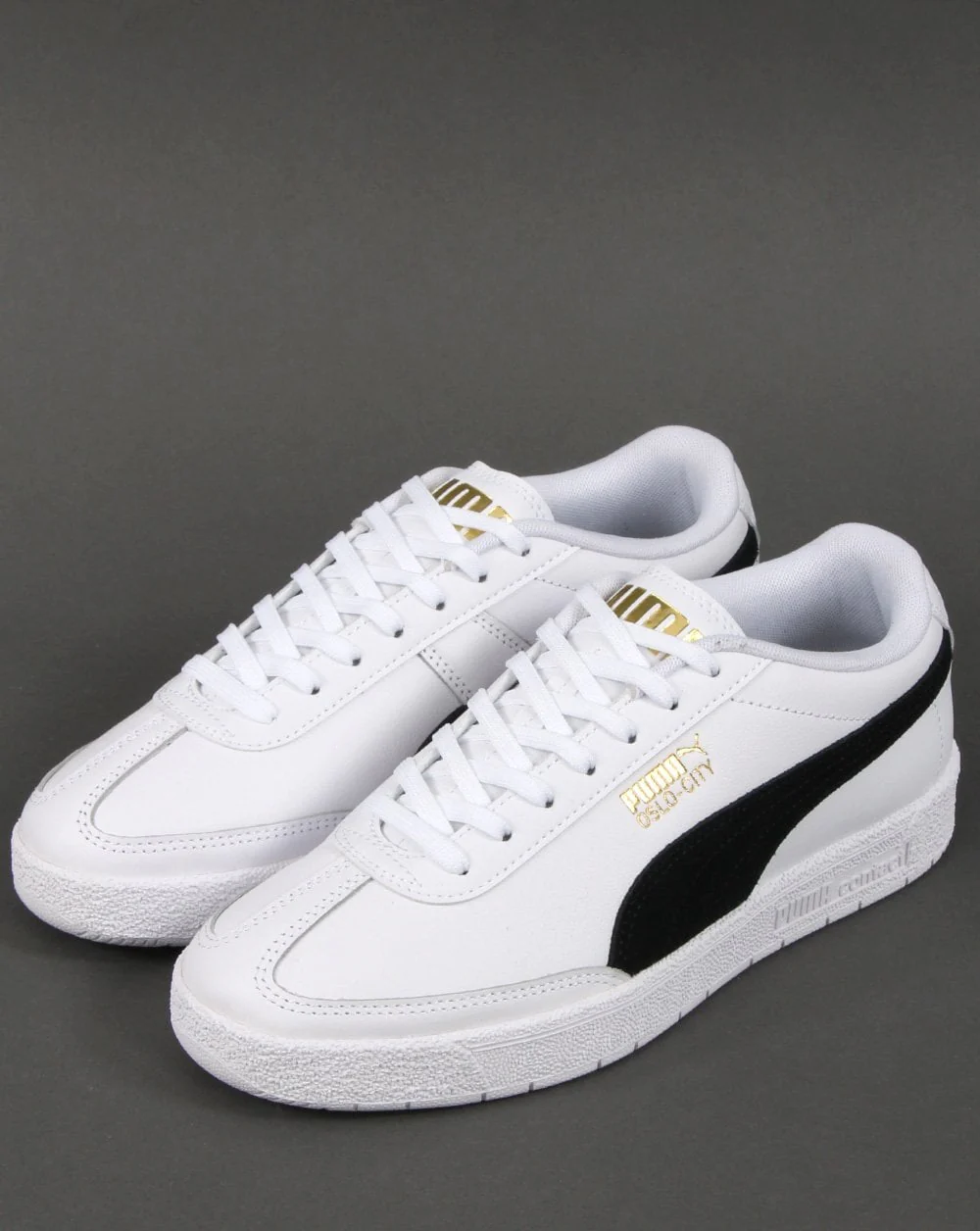 Puma Oslo City Trainers White/Black - Image 4