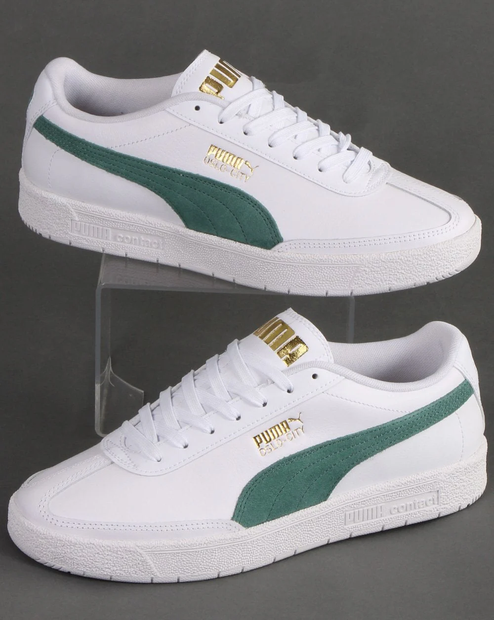Puma Oslo City Trainers White/Green
