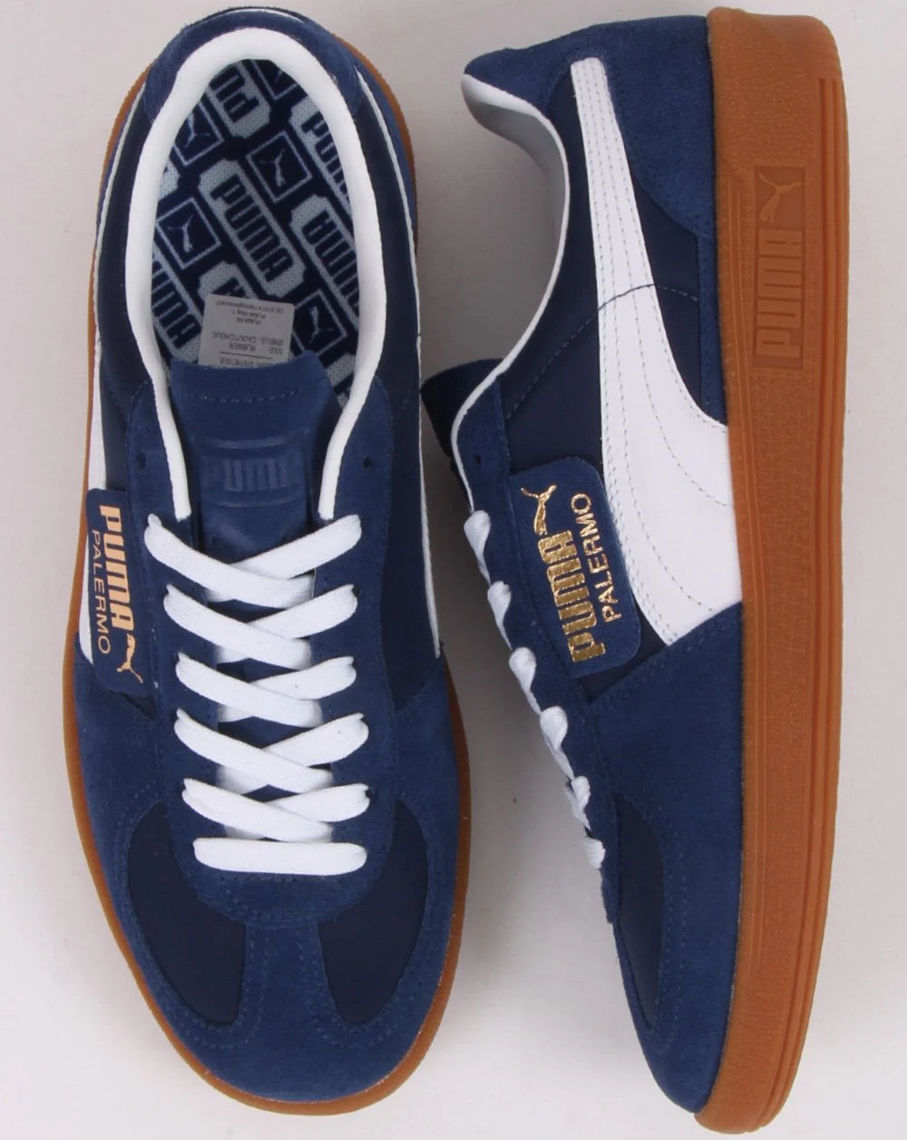 Puma Palermo Og Trainer Navy/White - Image 2