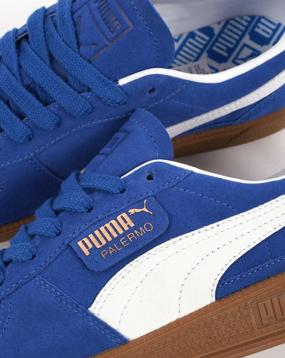 Puma Palermo Trainer Blue/White - Image 2