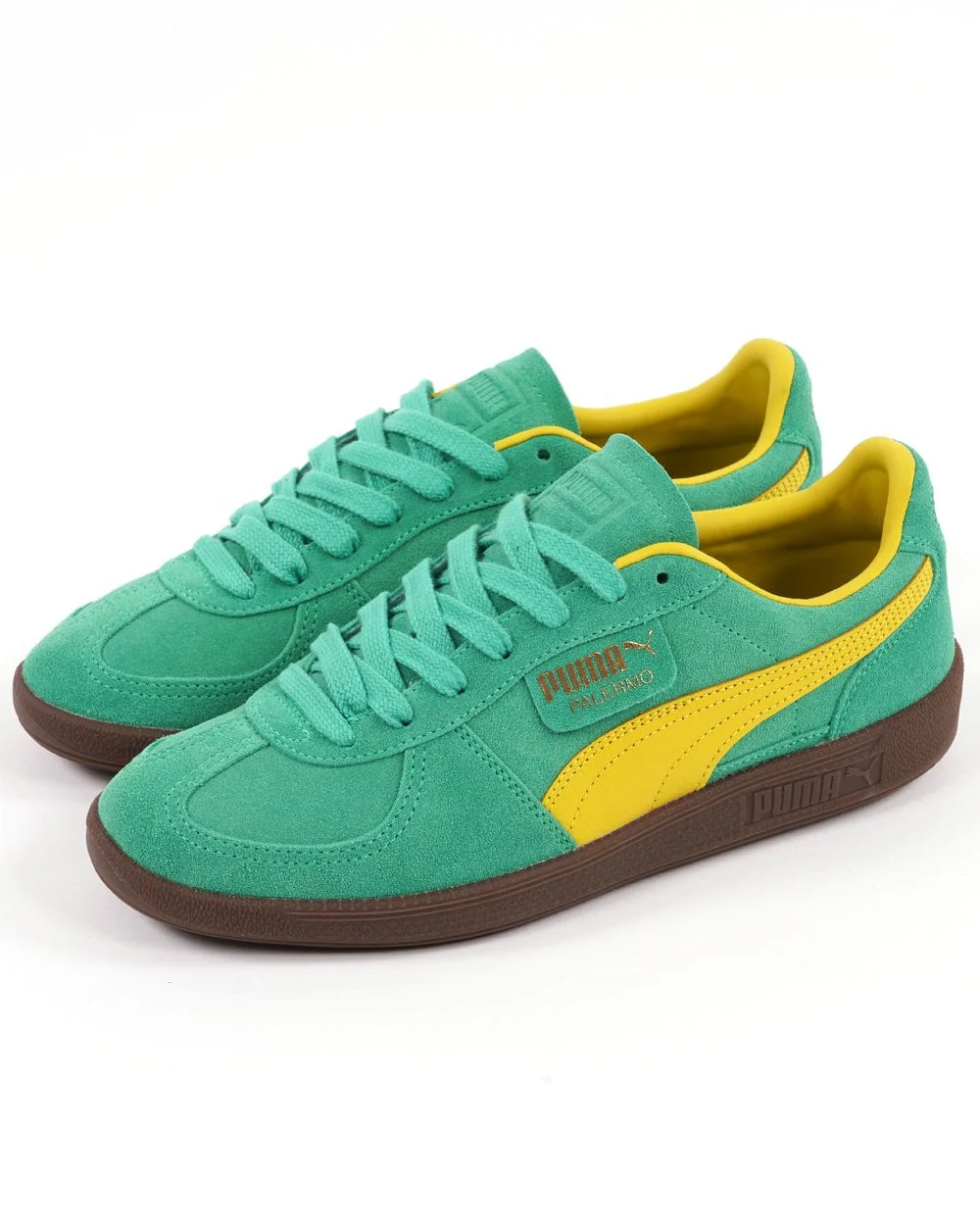 Puma Palermo Trainers Jade / Gum - Image 2