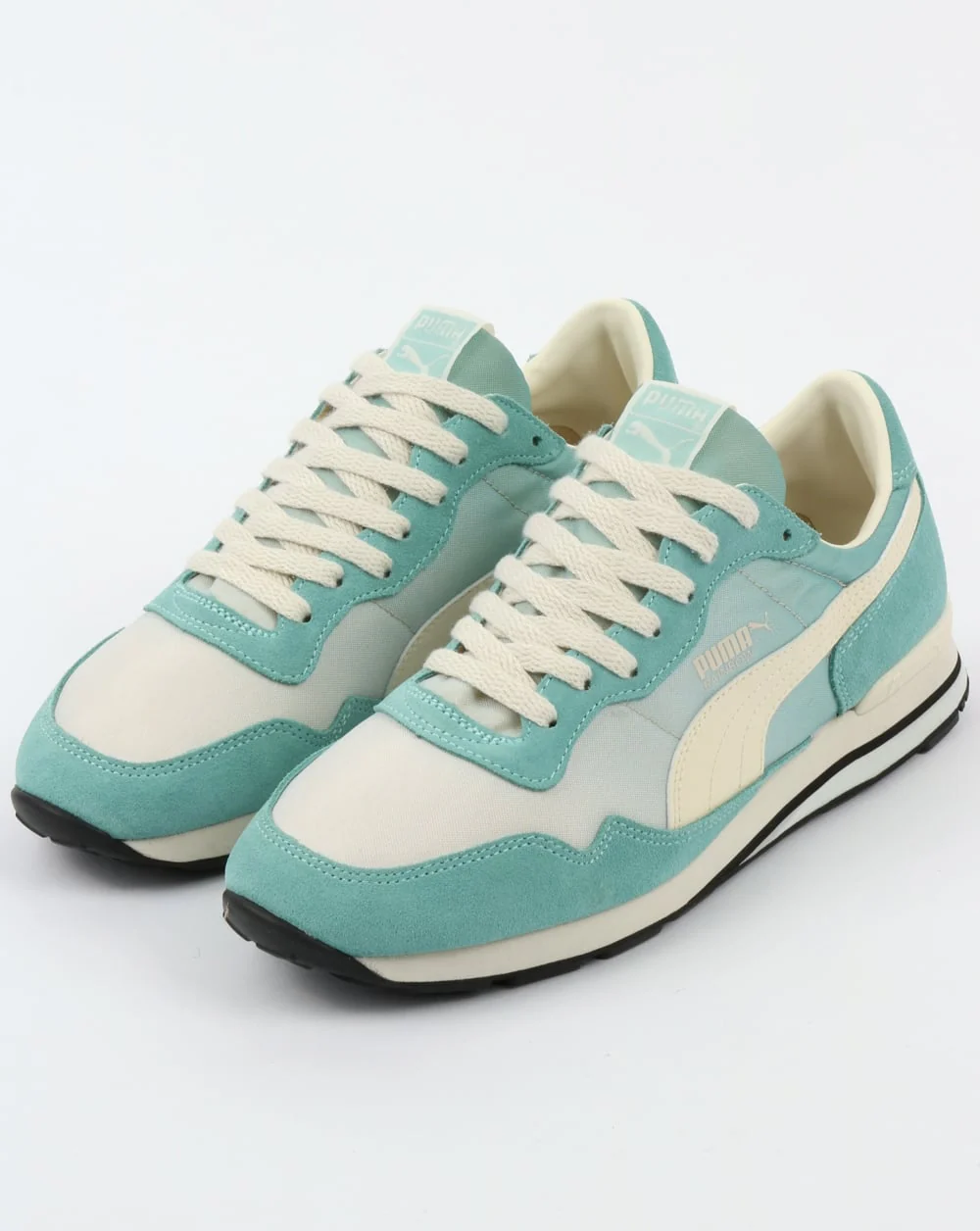 Puma Rainbow OG Trainers Blue Flower/Aquifer - Image 3