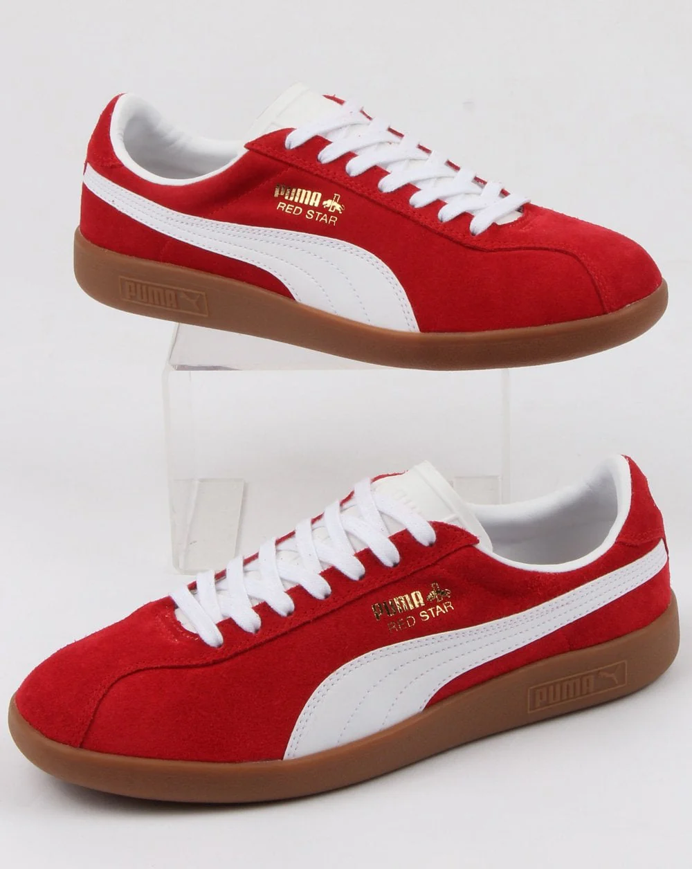 Puma Red Star Trainer Red/white - Image 2