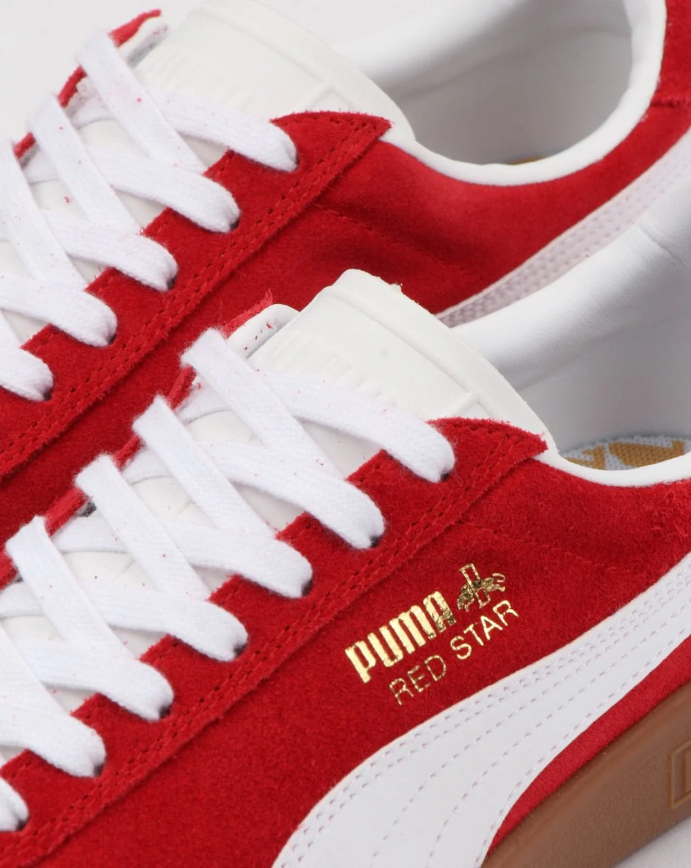 Puma Red Star Trainer Red/white - Image 4