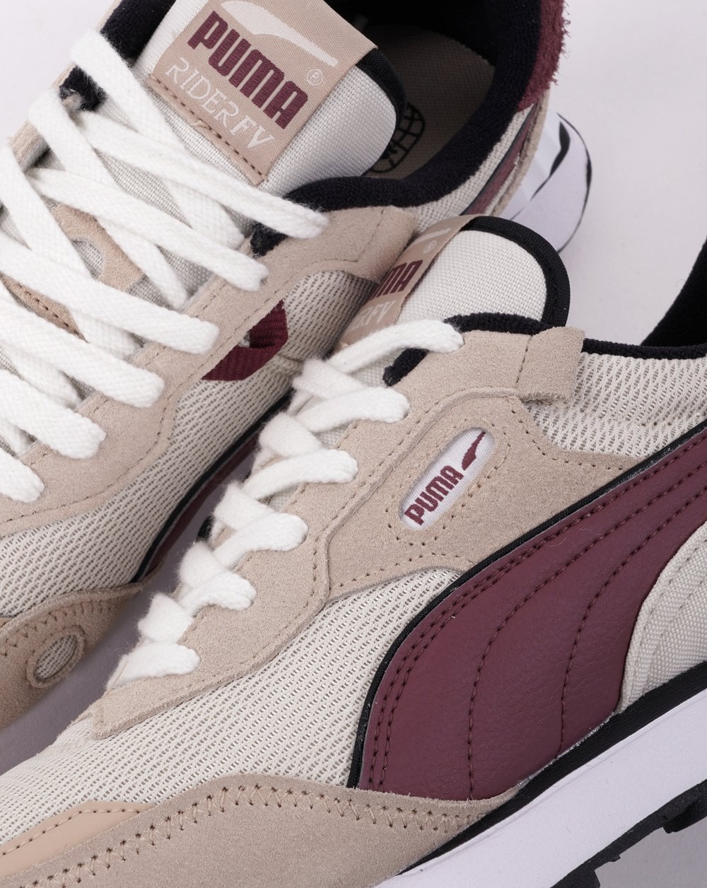 Puma Rider FV Retro Rewind Trainer Beige/Violet - Image 2