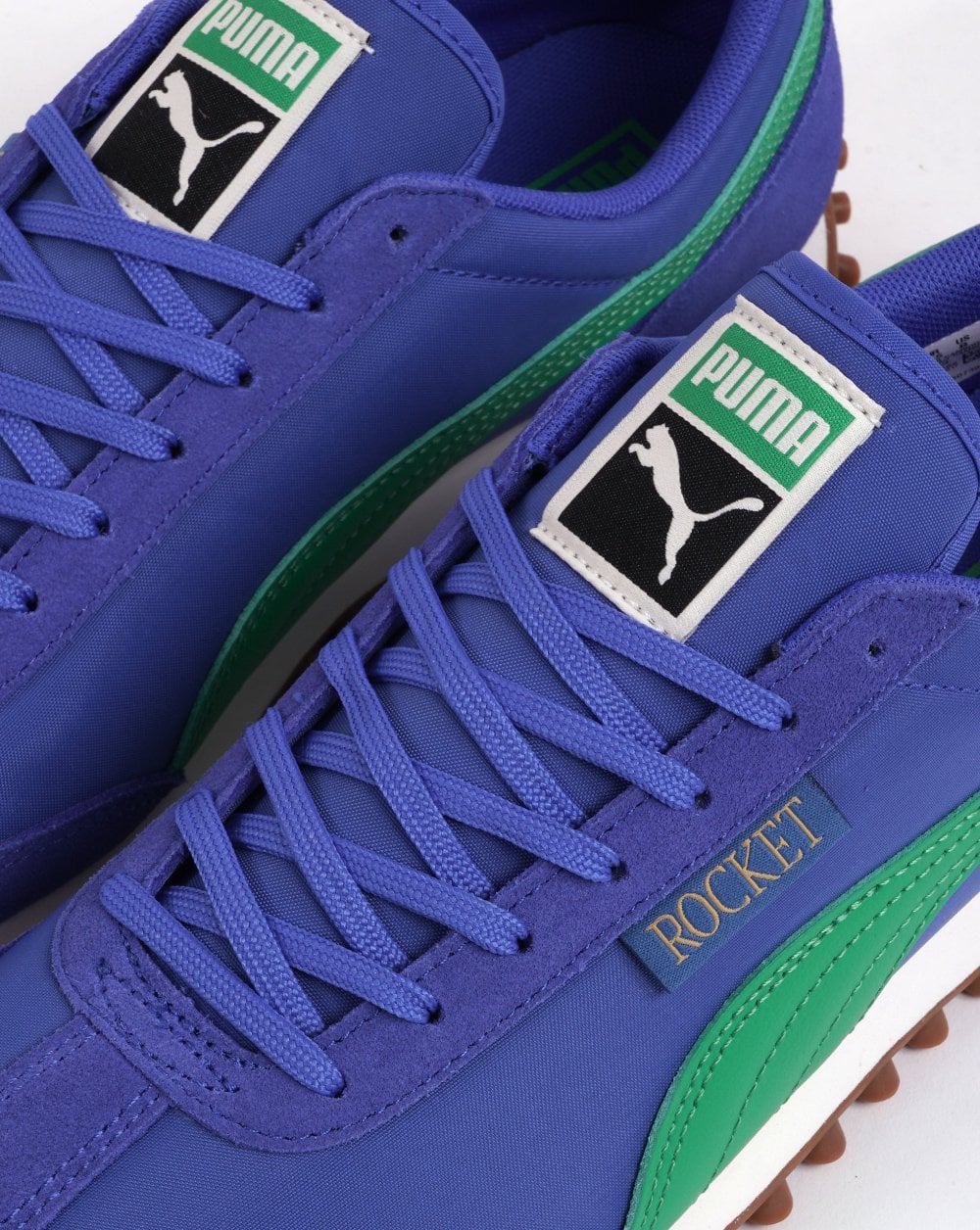 Puma Rocket Trainer Royal Blue/Green - Image 2