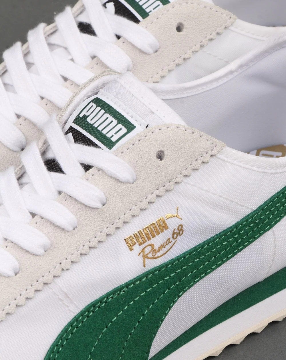 Puma Roma 68 Trainer White/Green - Image 4