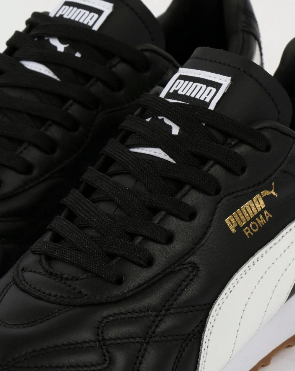 Puma Roma Anniversario Trainer Black/White - Image 4