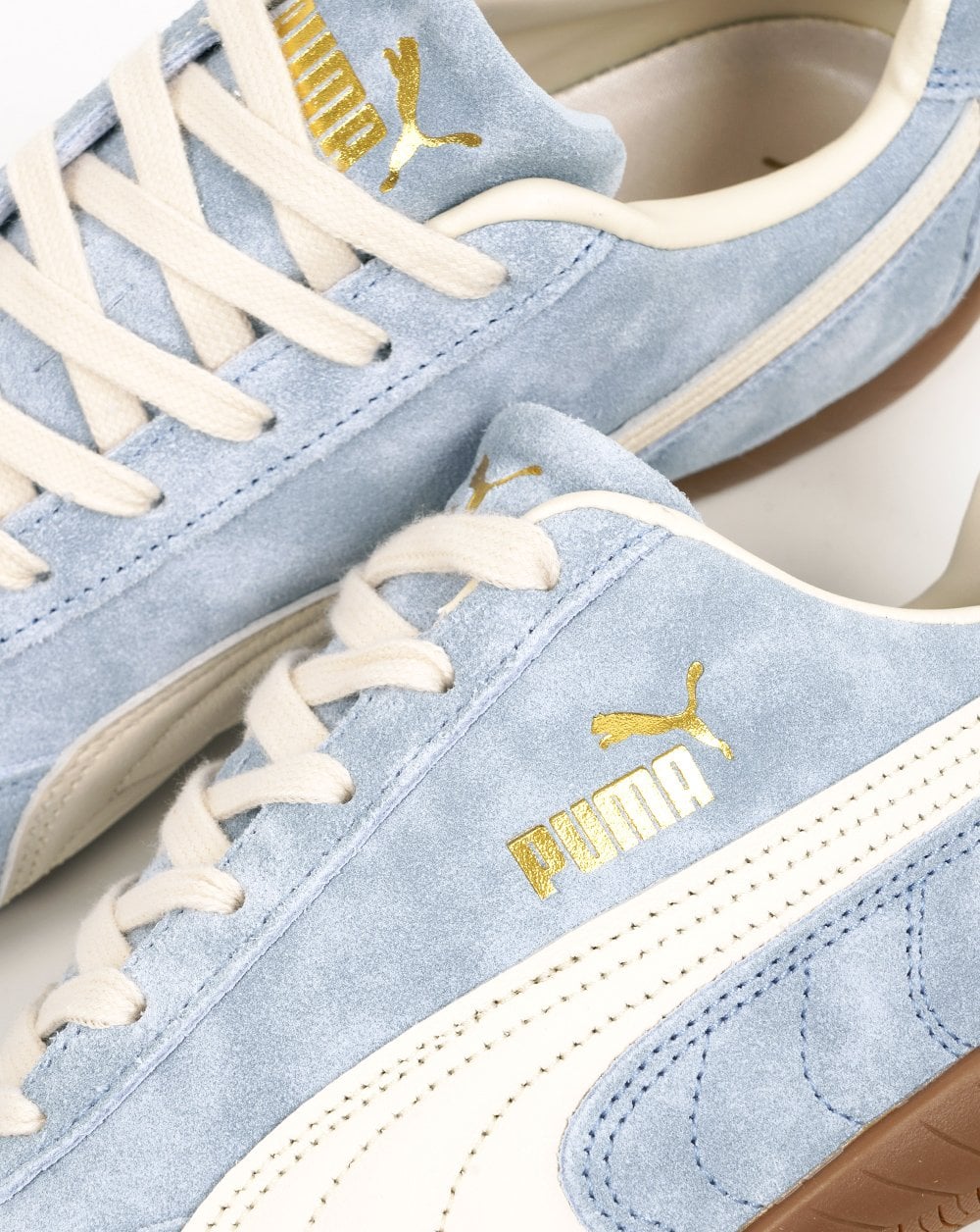 Puma Speedcat OG Trainers Blue Alpine Snow - Image 3