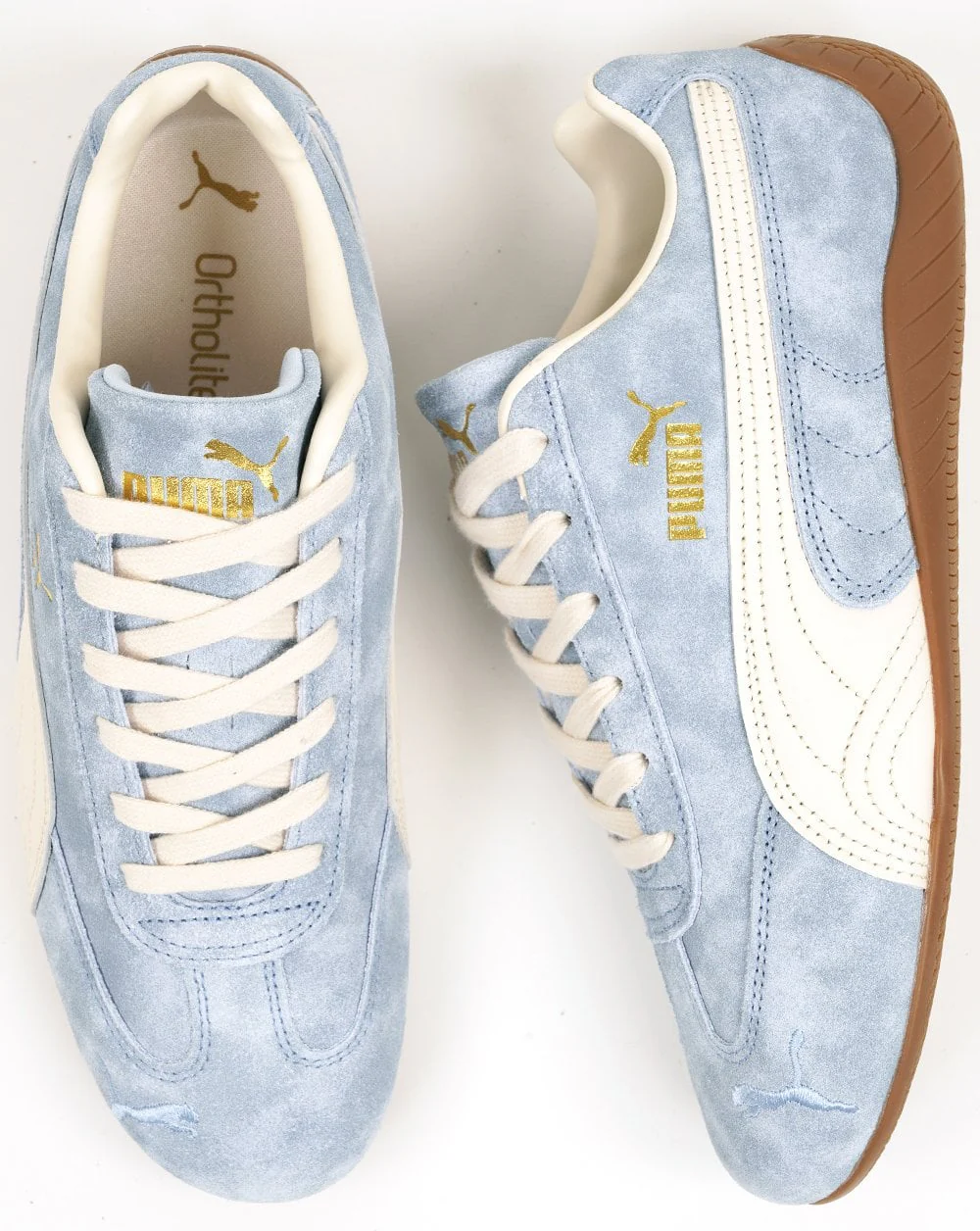 Puma Speedcat OG Trainers Blue Alpine Snow - Image 4