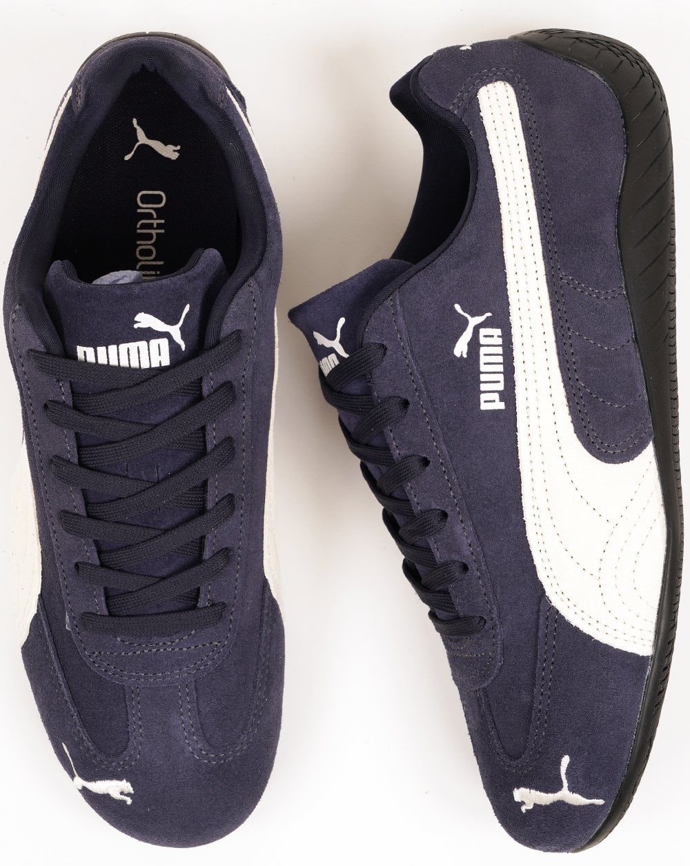 Puma Speedcat OG Trainers Navy/White - Image 4