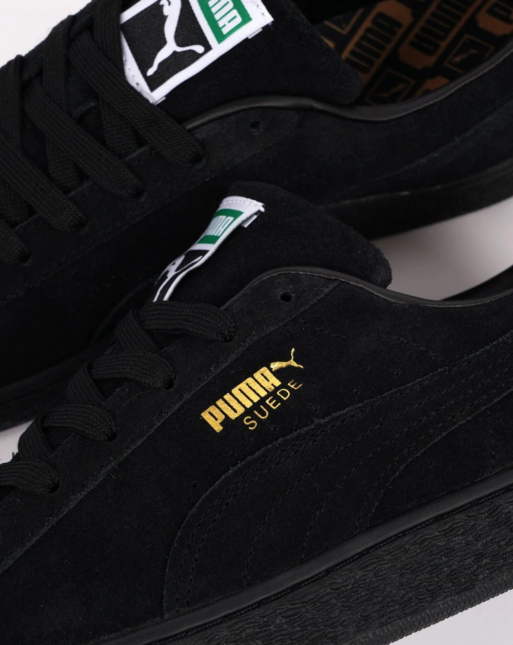 Puma Suede Classic Trainer Black - Image 3