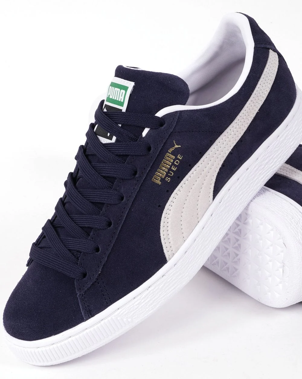 Puma Suede Classic Trainers Navy/white