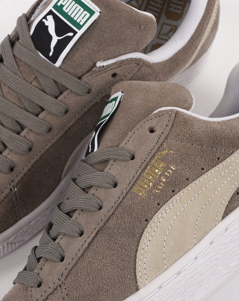 Puma Suede Classic Trainers Steeple Grey - Image 3