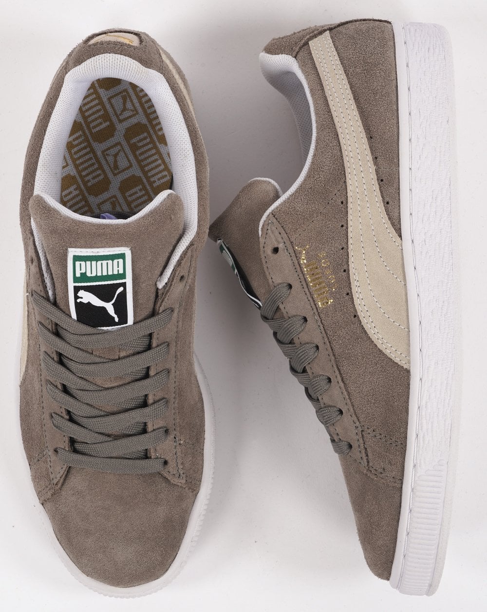 Puma Suede Classic Trainers Steeple Grey - Image 4