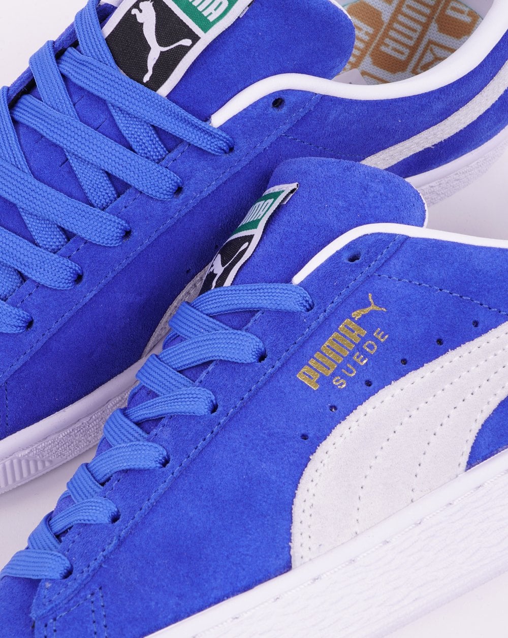 Puma Suede Classic XXI Trainer Royal Sapphire/White - Image 2