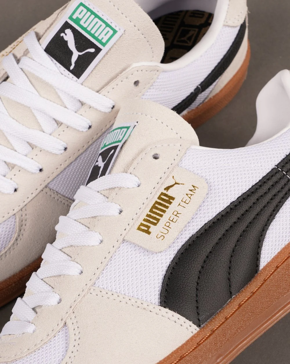 Puma Super Team OG Trainer White/Stone - Image 3