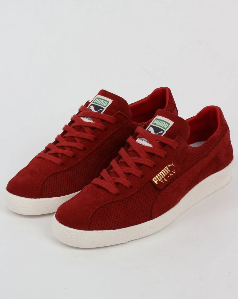 Puma Te-ku Summer Trainers Red /White - Image 3