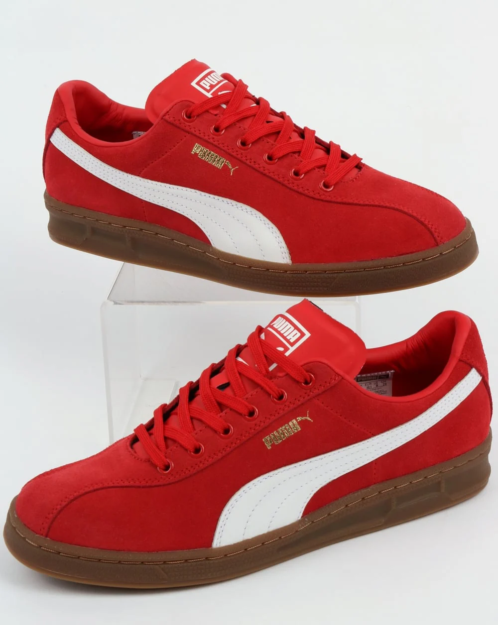 Puma TK Indoor Heritage Trainers High Risk Red