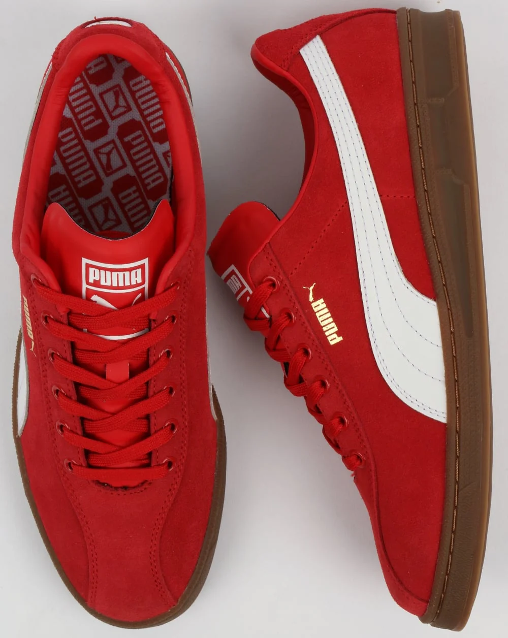 Puma TK Indoor Heritage Trainers High Risk Red - Image 2