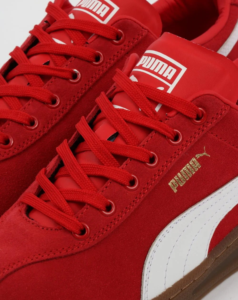 Puma TK Indoor Heritage Trainers High Risk Red - Image 4