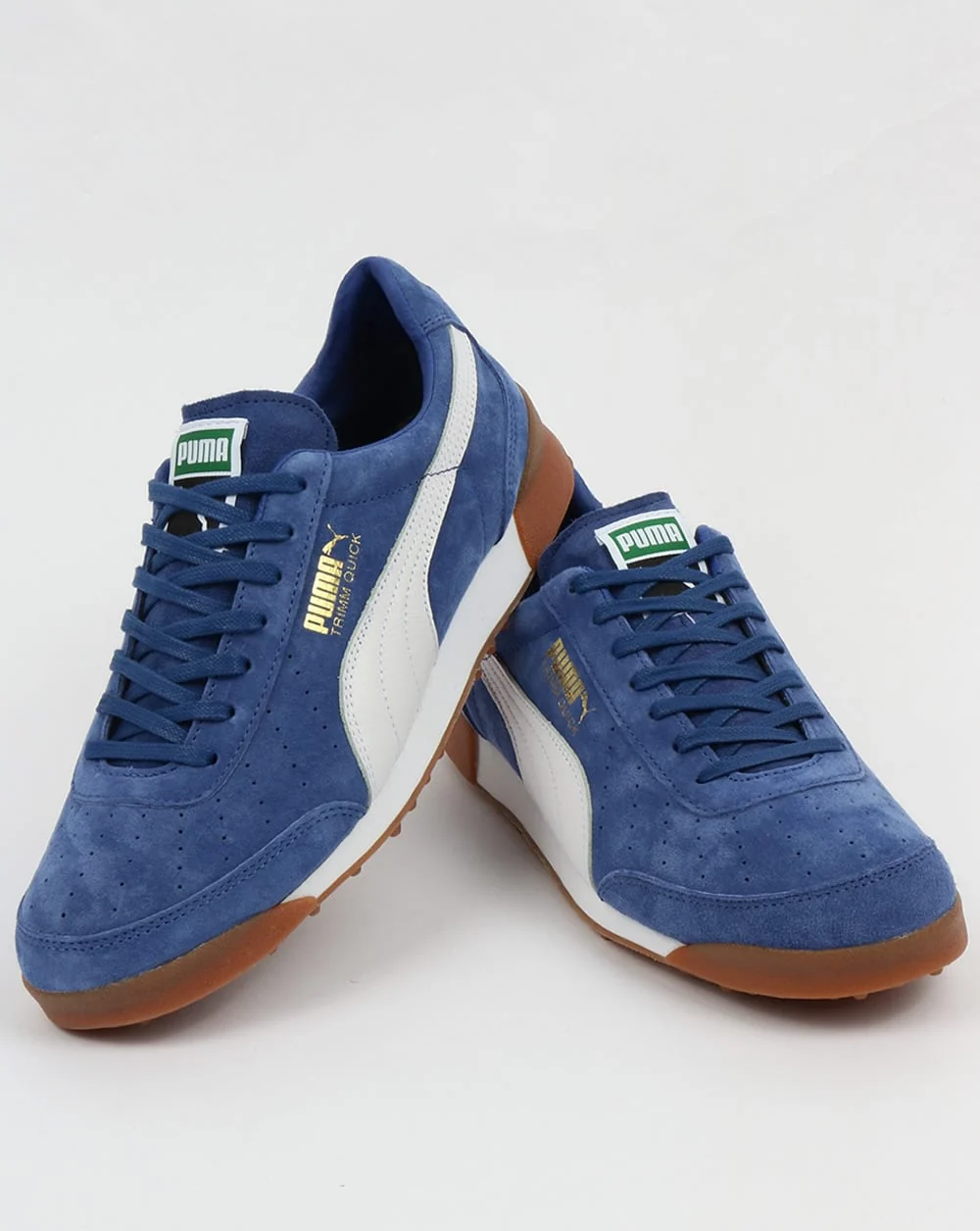 Puma Trimm Quick Trainers Deep Royal/White - Image 3