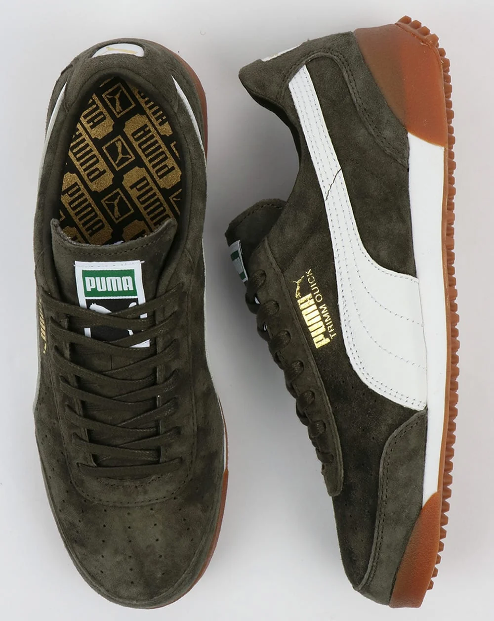 Puma Trimm Quick Trainers Forest Night/white - Image 2