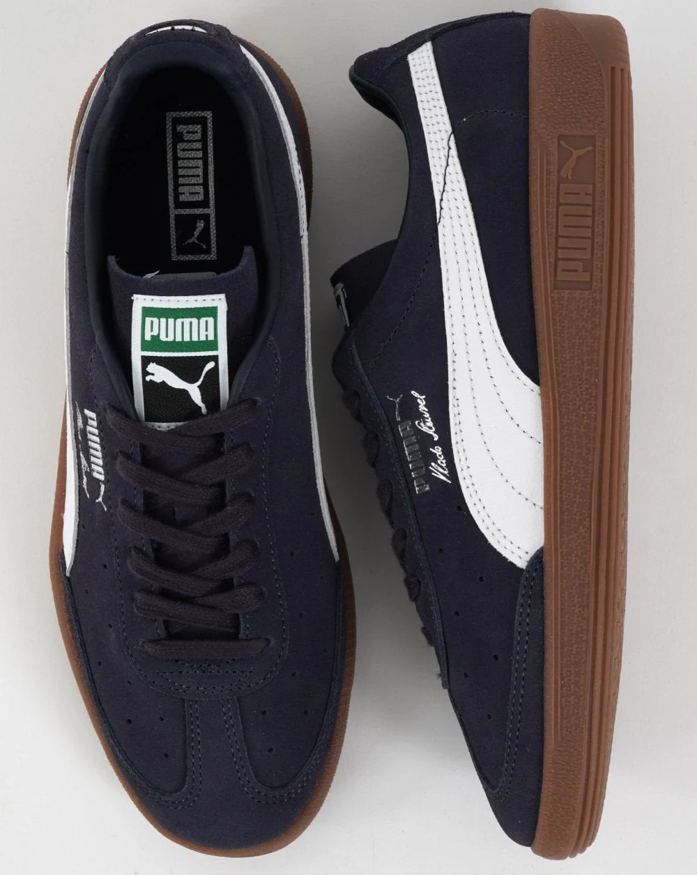 Puma Vlado Stenzel Suede Trainer Navy/White