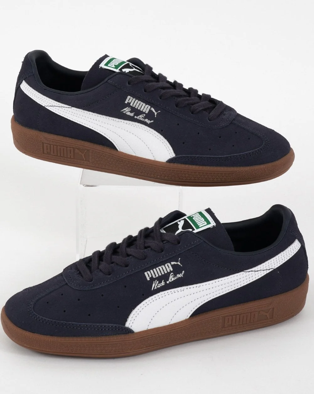 Puma Vlado Stenzel Suede Trainer Navy/White - Image 3