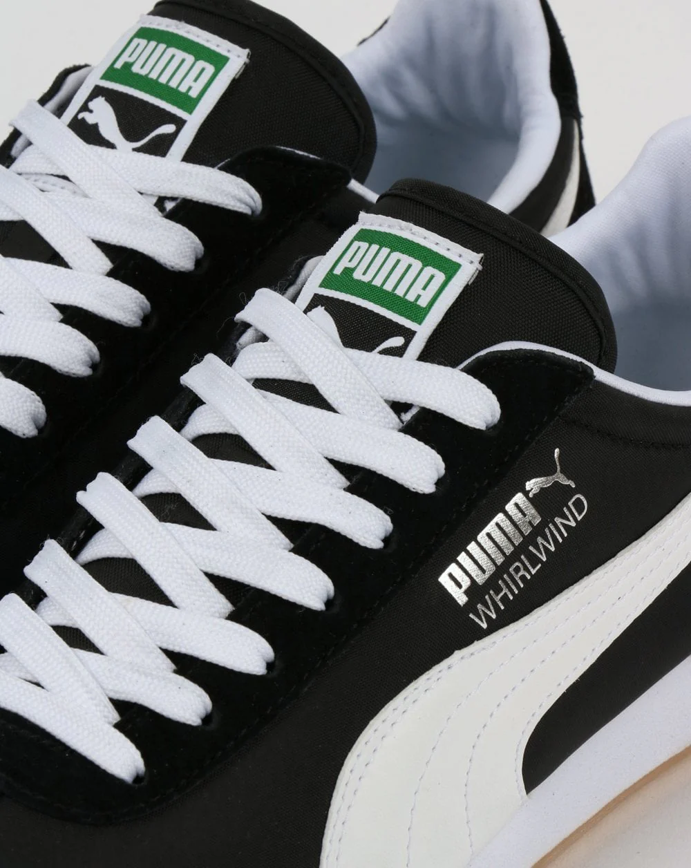 Puma Whirlwind Classic Trainer Black/White/Silver - Image 4