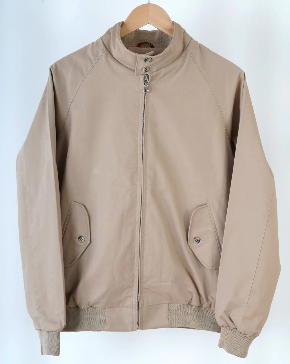 Real Hoxton Harrington Jacket Beige