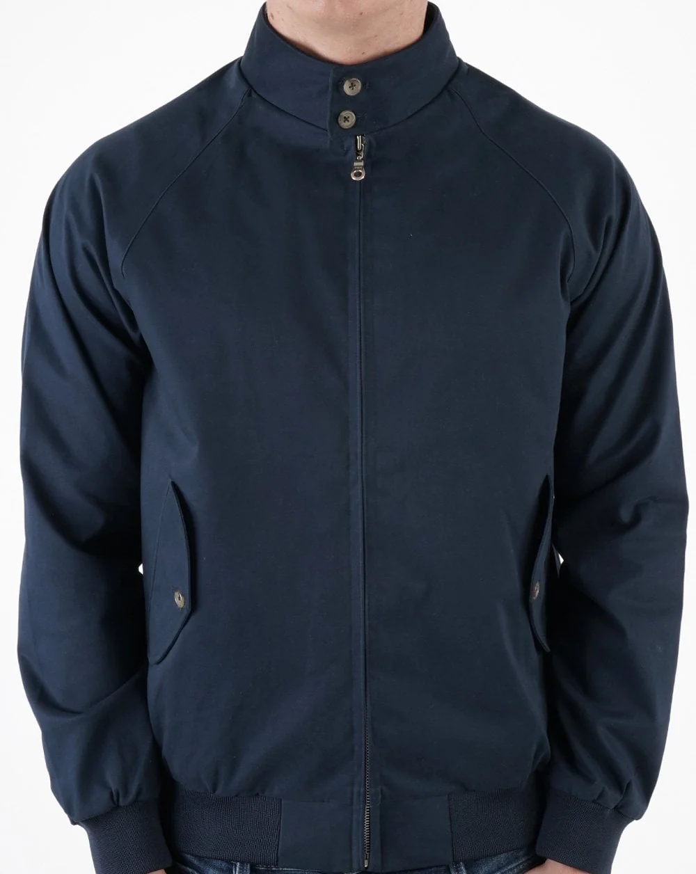 Real Hoxton Harrington Jacket Navy