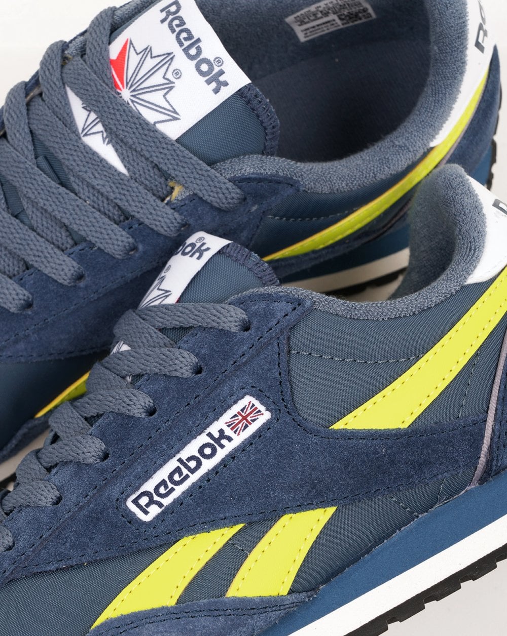 Reebok Classic AZ Trainers Blue/Yellow OG Royale Colours - Image 3