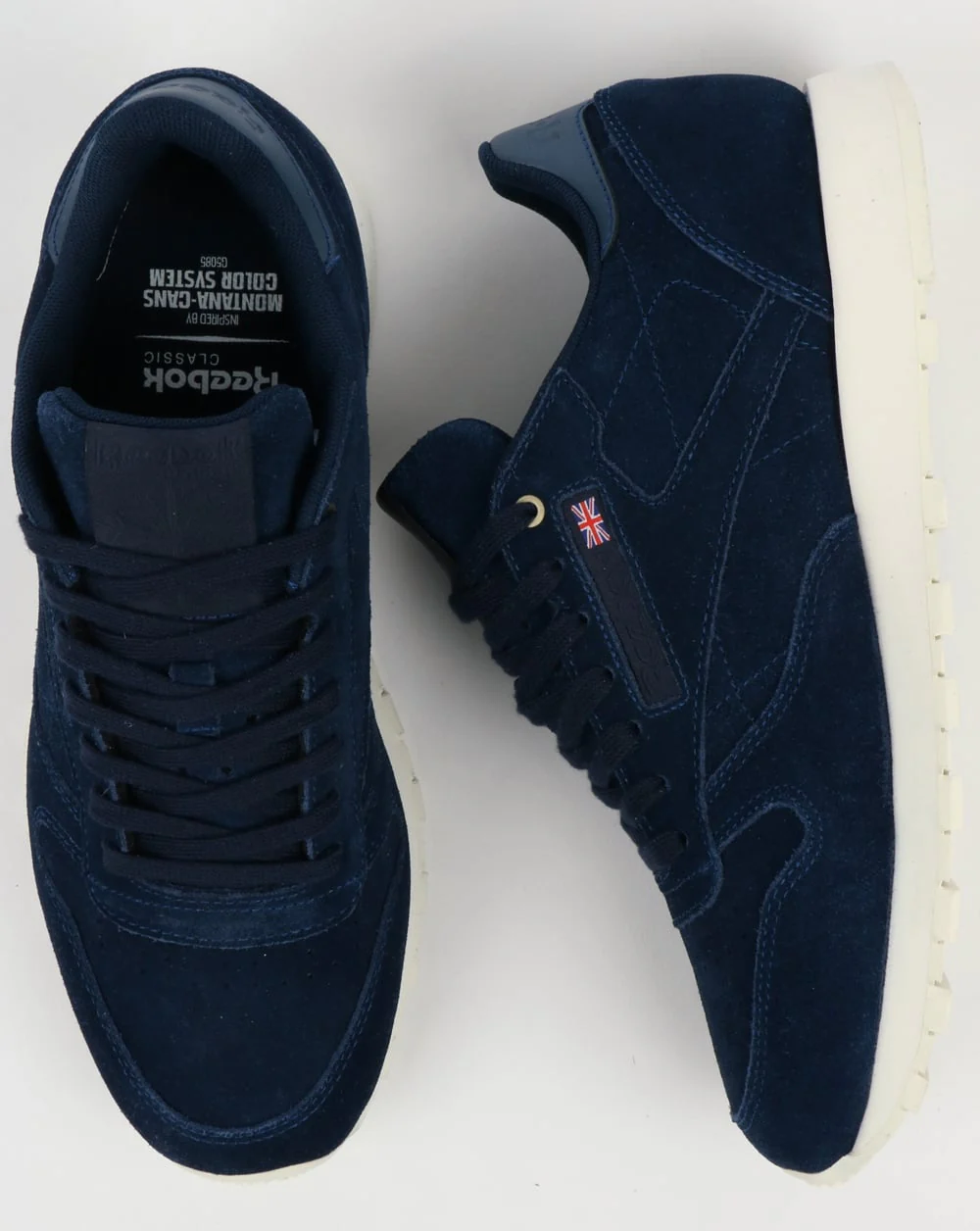 Reebok Classic Leather MCC Trainers Blue Note/Chalk - Image 2